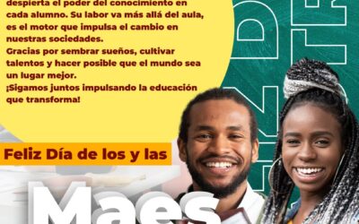 ¡Feliz Día del Maestro y la Maestra! 🎉📚